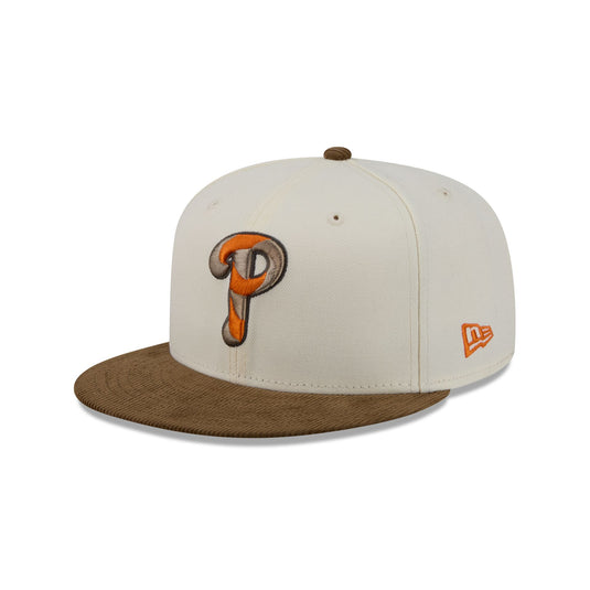 Just Caps Corduroy Chrome Philadelphia Phillies 59FIFTY Fitted Hat - New Era Cap