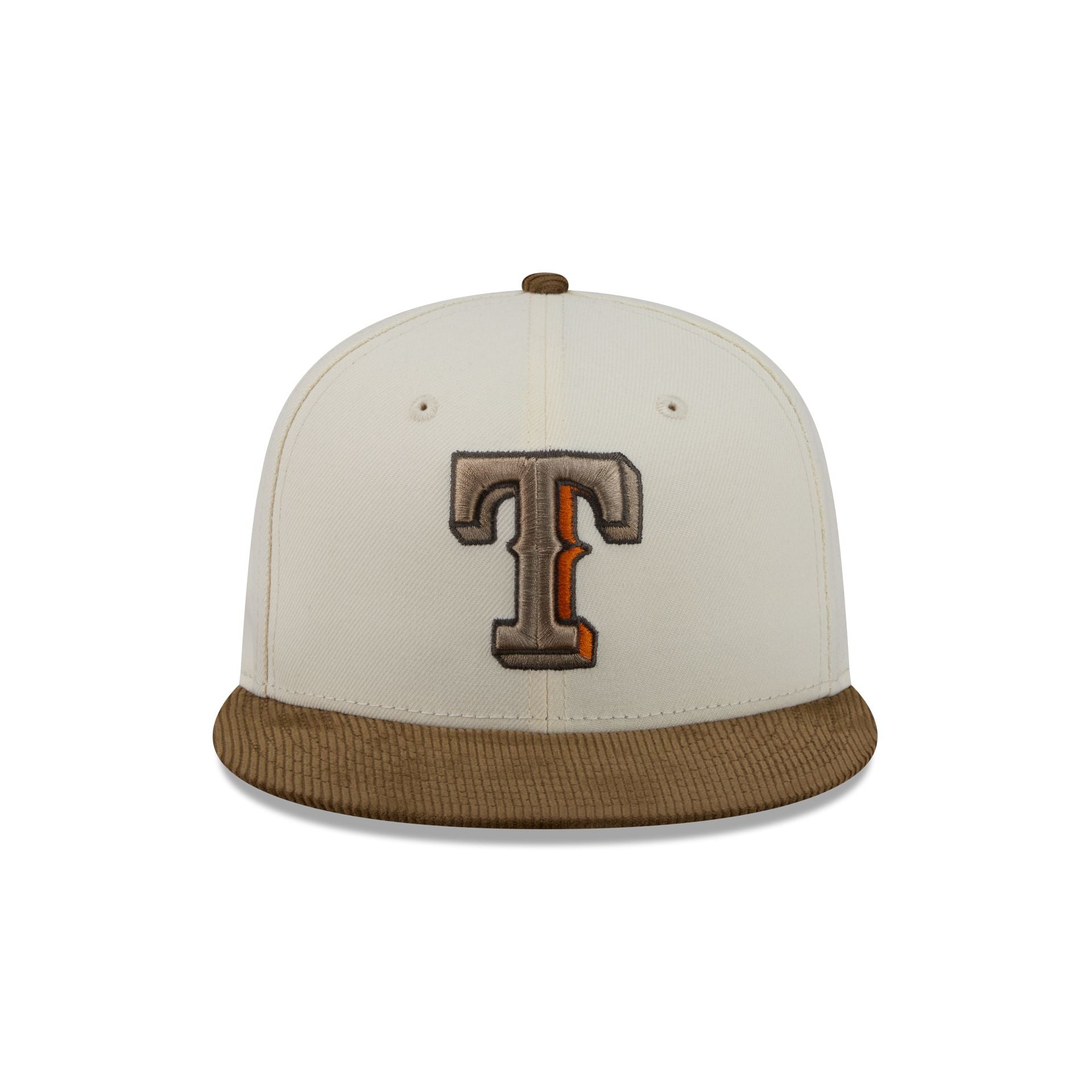 Just Caps Corduroy Chrome Texas Rangers 59FIFTY Fitted Hat