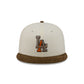 Just Caps Corduroy Chrome Los Angeles Dodgers 59FIFTY Fitted Hat
