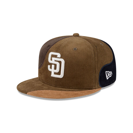 Just Caps Patch Corduroy San Diego Padres 59FIFTY Fitted Hat - New Era Cap