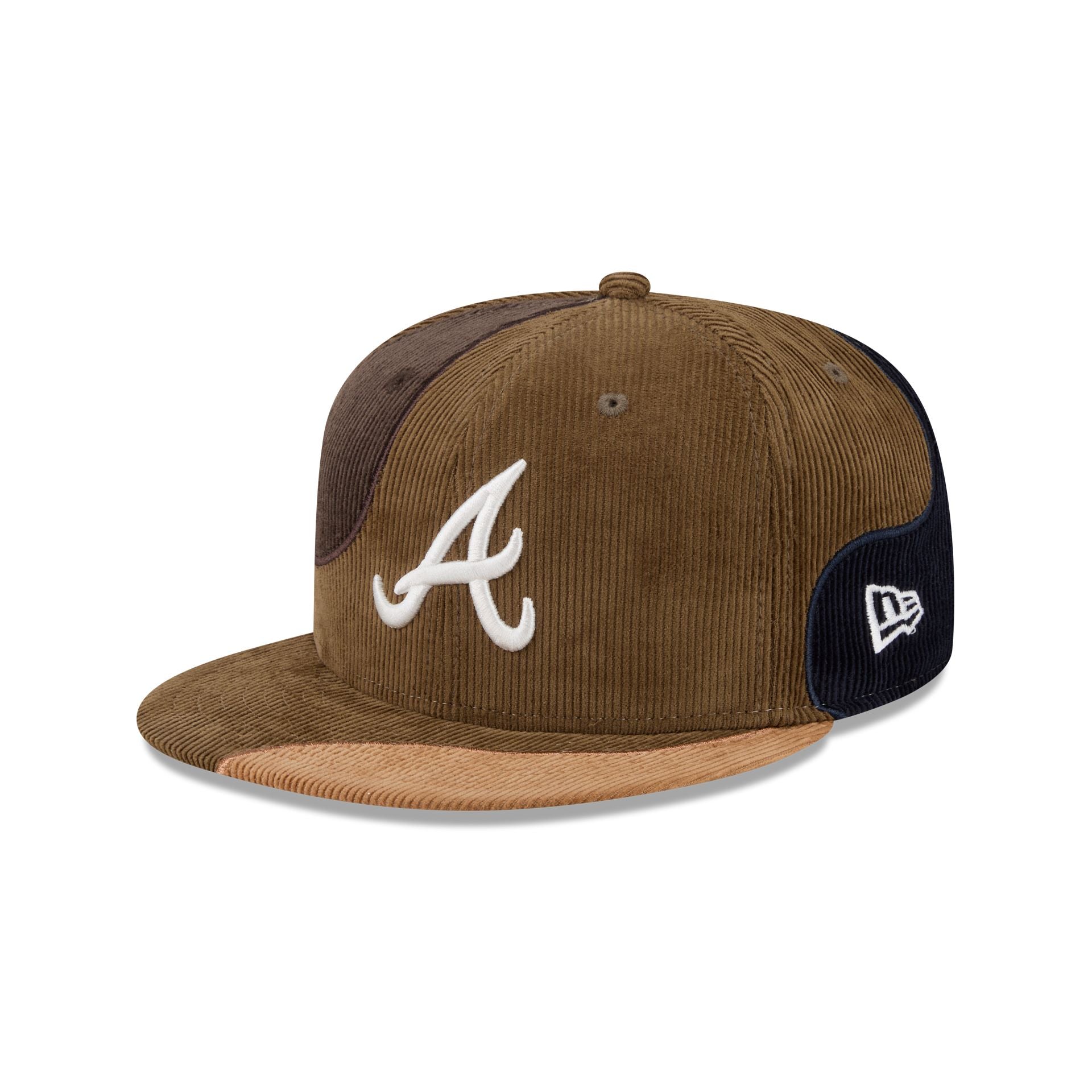 Just Caps Patch Corduroy Atlanta Braves 59FIFTY Fitted Hat