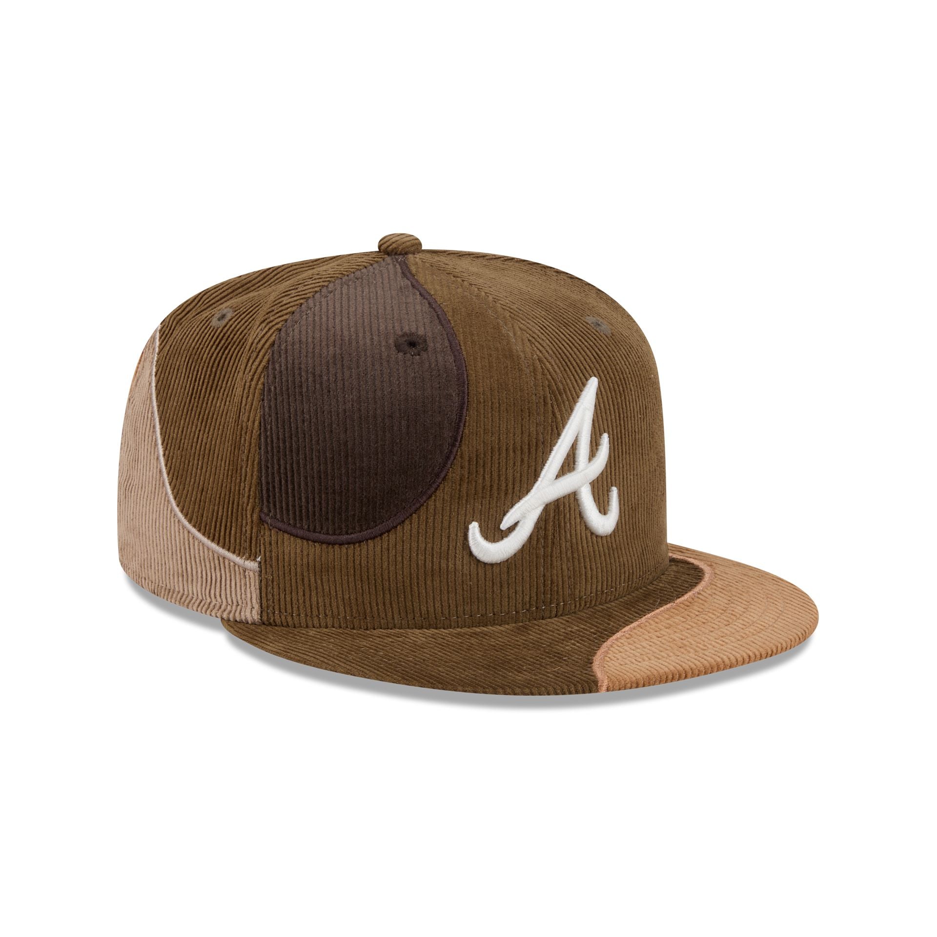 Just Caps Patch Corduroy Atlanta Braves 59FIFTY Fitted Hat