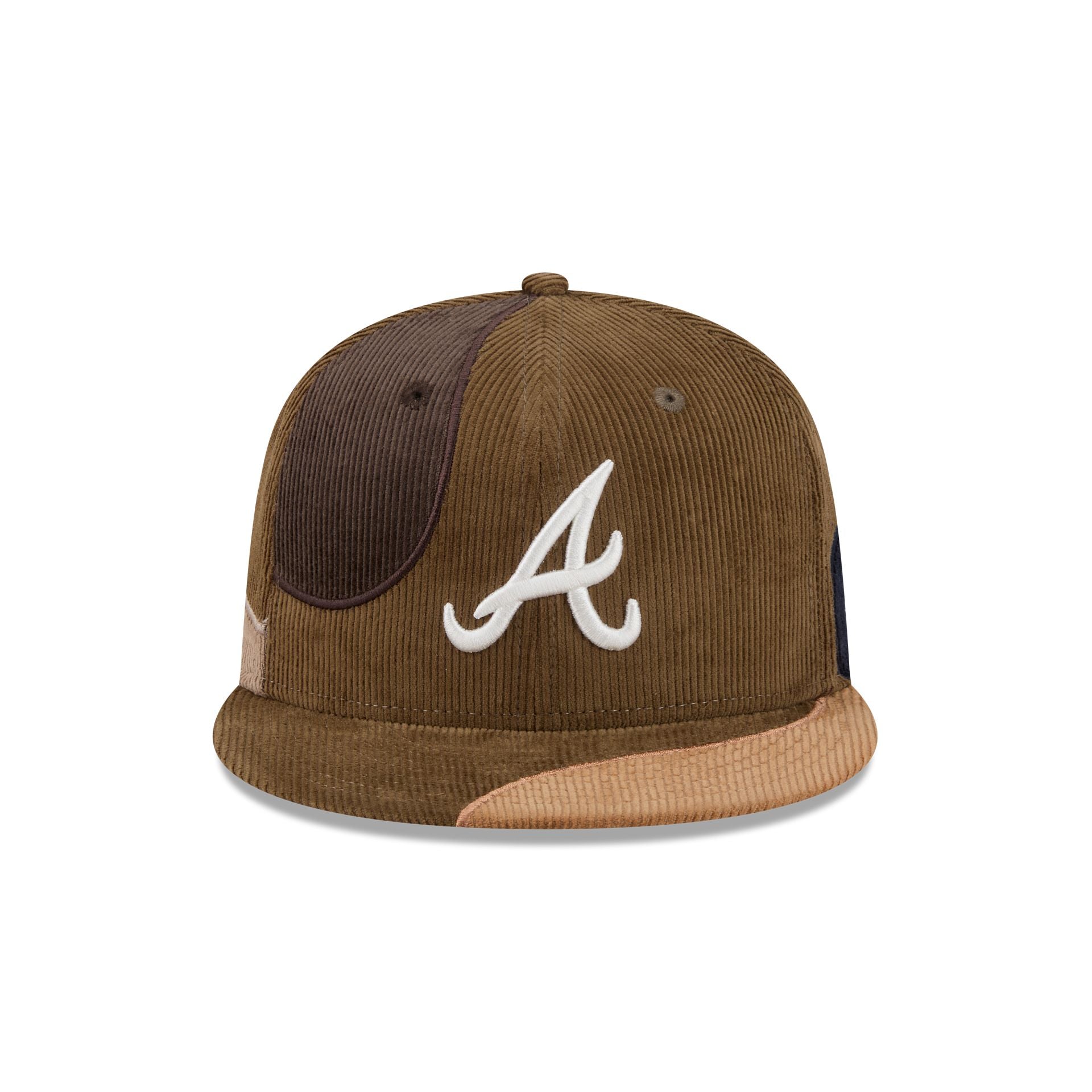 Just Caps Patch Corduroy Atlanta Braves 59FIFTY Fitted Hat