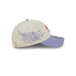 Chicago Bulls Lavender Flowers Casual Classic Adjustable Hat