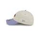Los Angeles Lakers Lavender Flowers Casual Classic Adjustable Hat