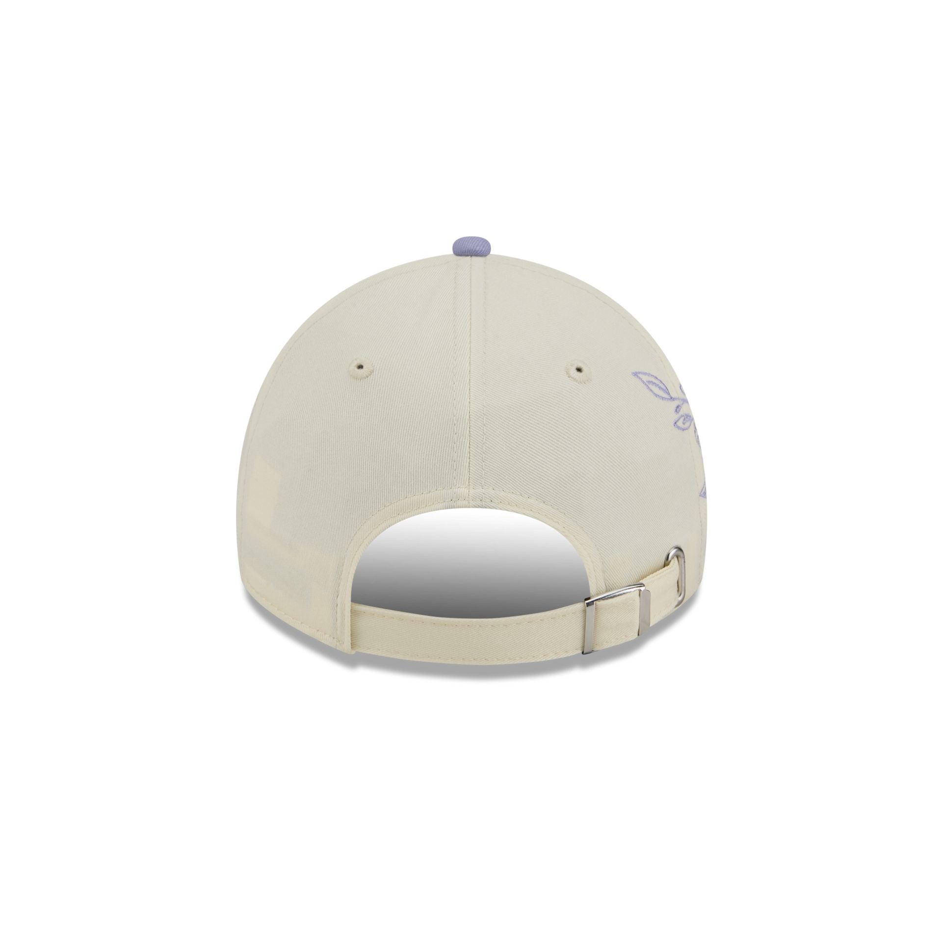 Los Angeles Lakers Lavender Flowers Casual Classic Adjustable Hat