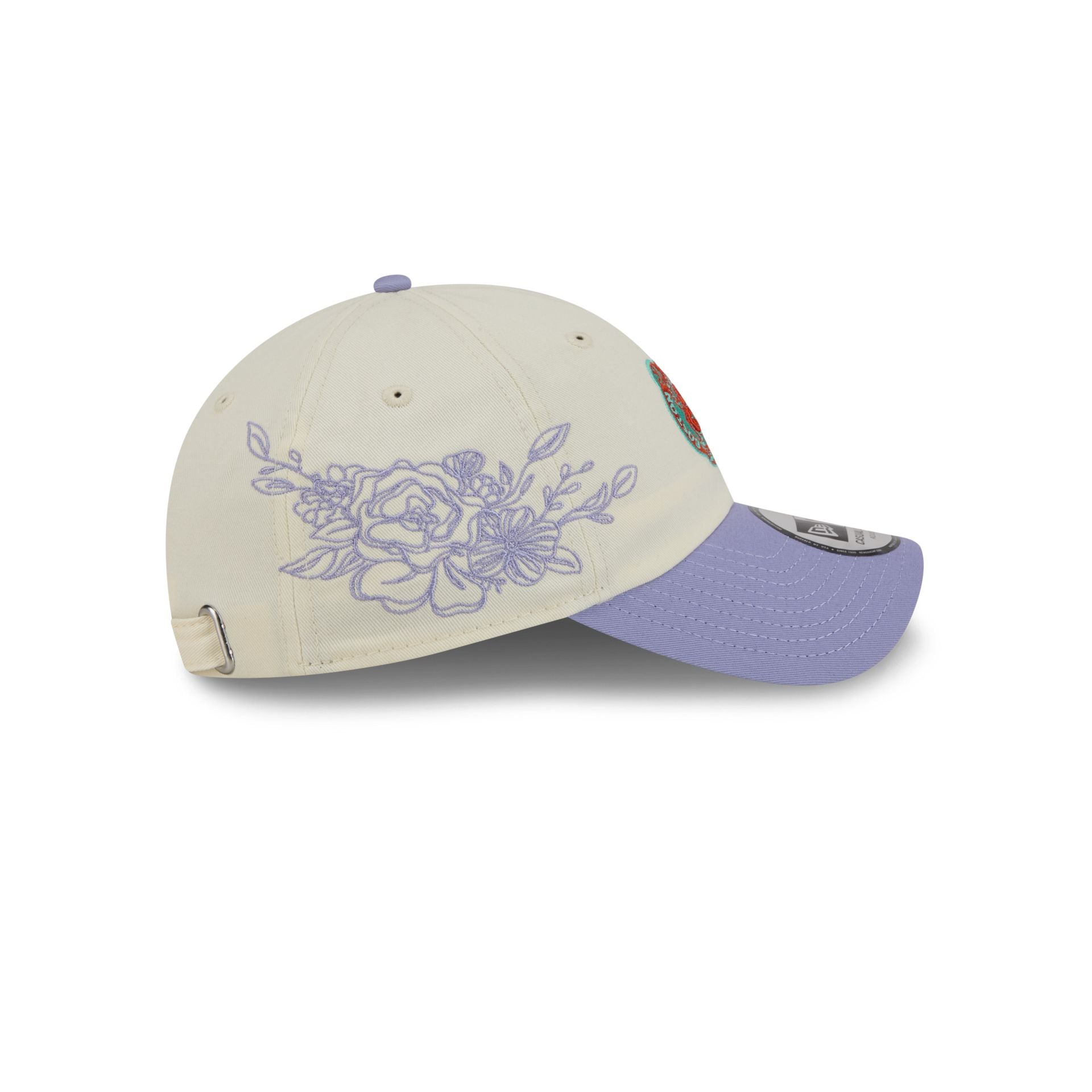 Boston Celtics Lavender Flowers Casual Classic Adjustable Hat