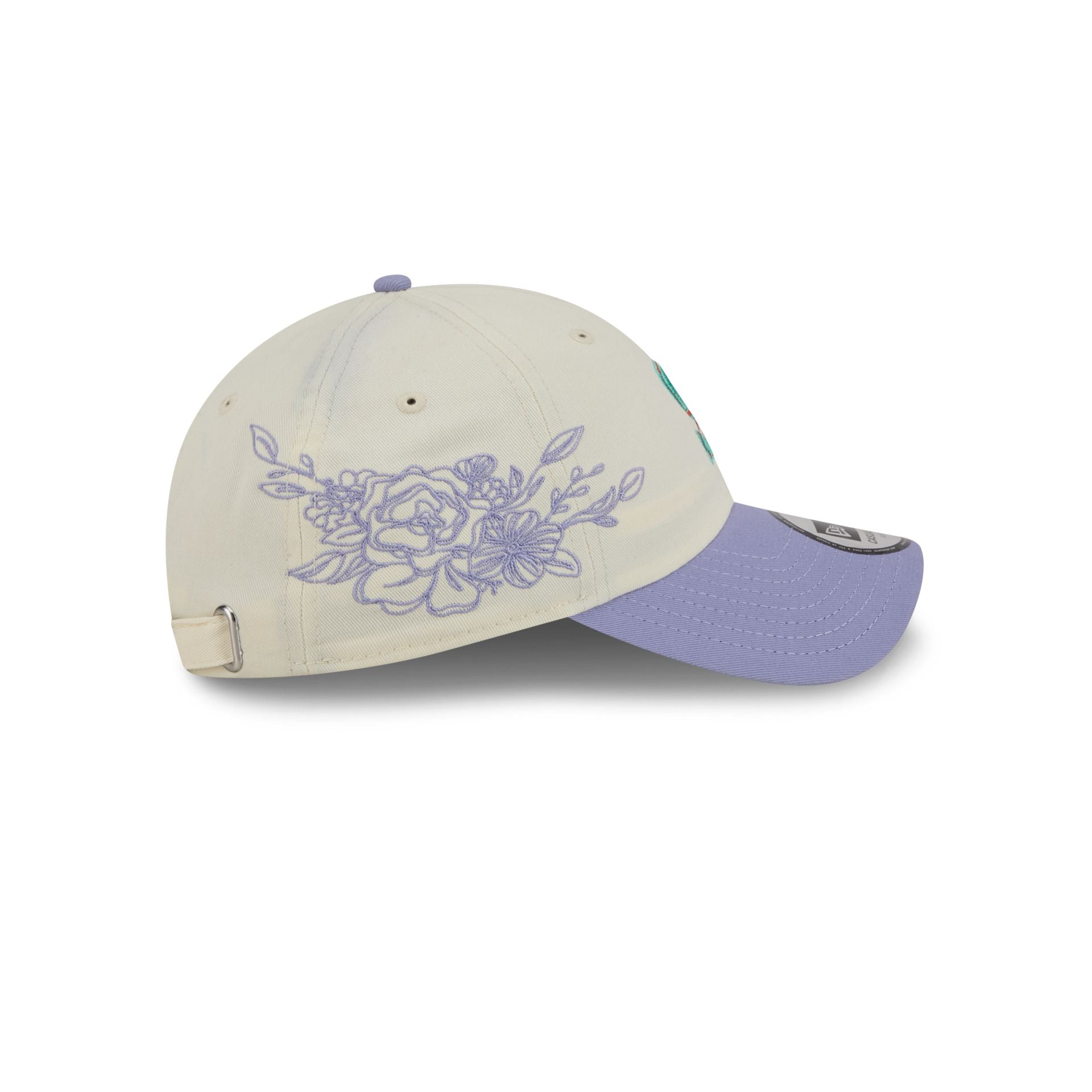 Seattle Mariners Lavender Flowers Casual Classic Adjustable Hat