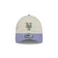New York Mets Lavender Flowers Casual Classic Adjustable Hat