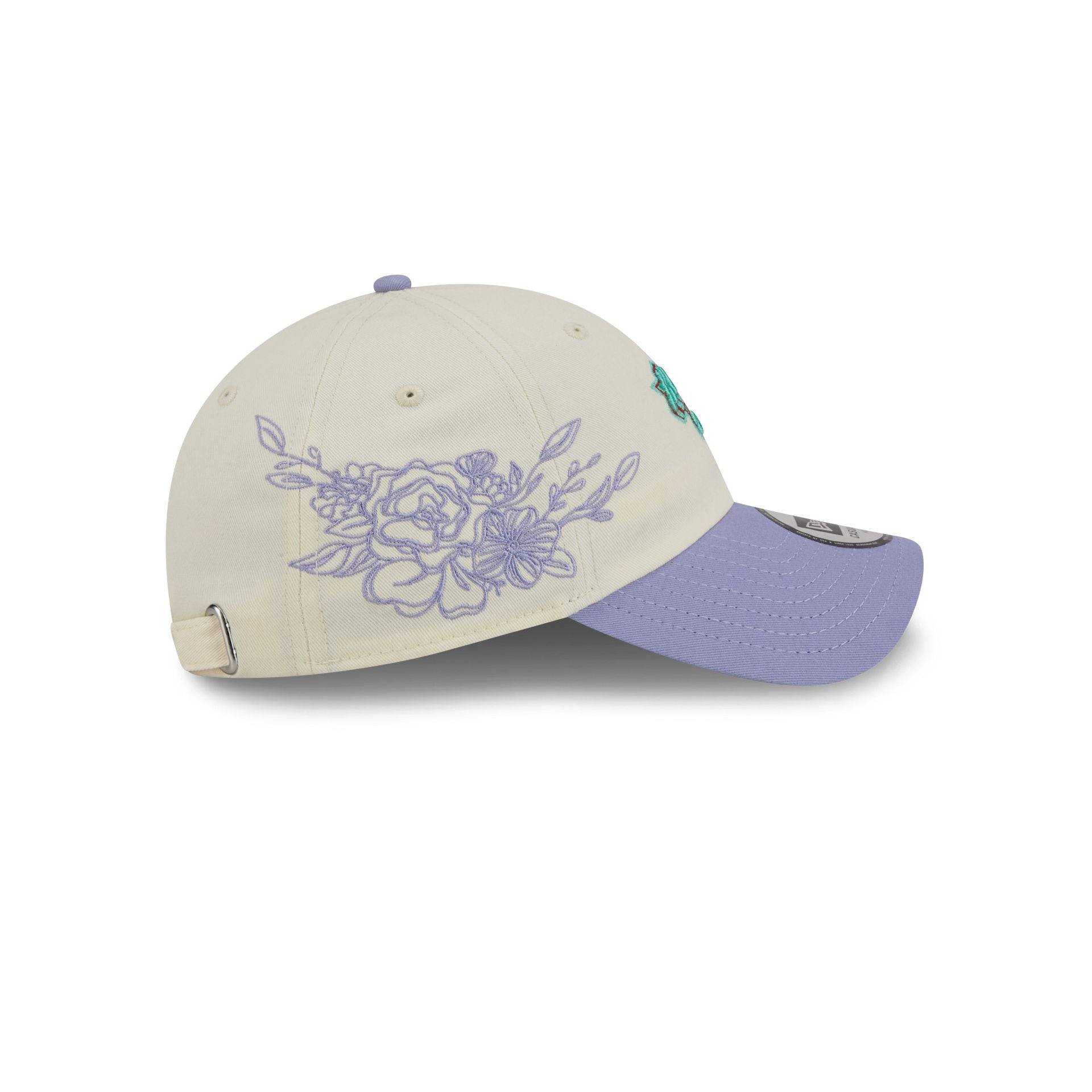 New York Knicks Lavender Flowers Casual Classic Adjustable Hat