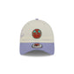 Edmonton Oilers Lavender Flowers Casual Classic Adjustable Hat