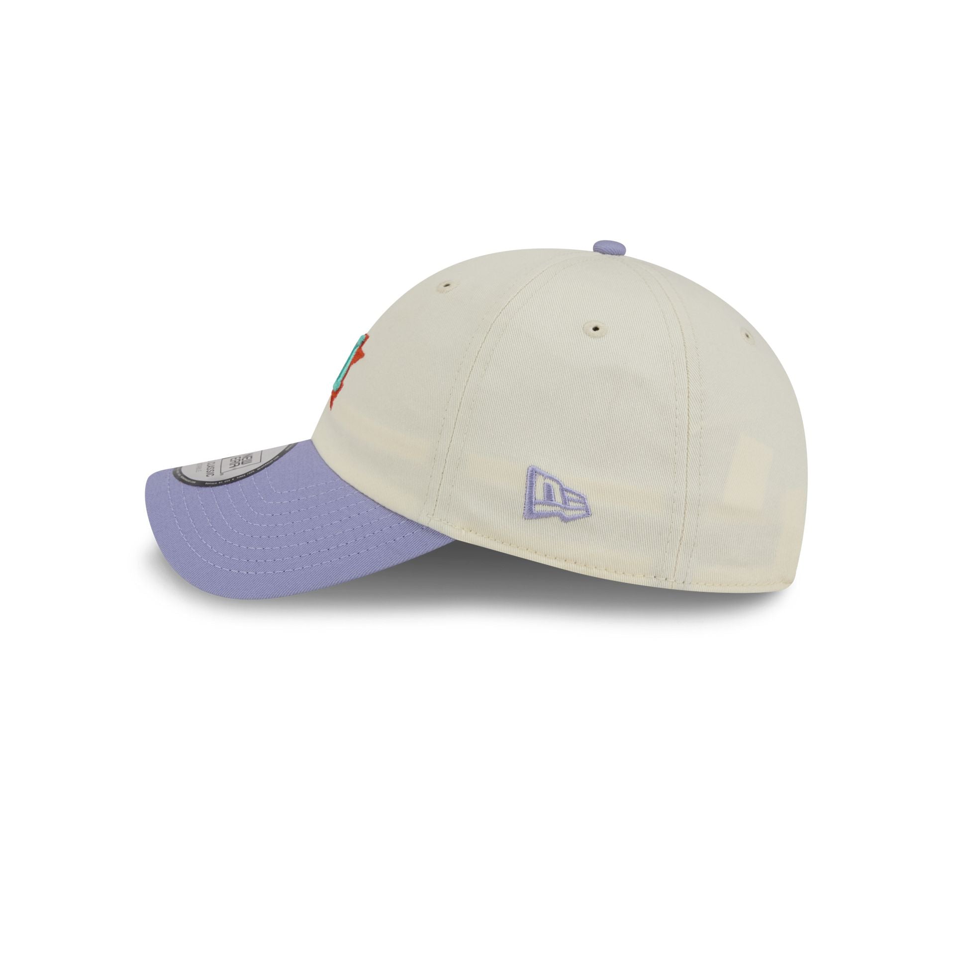 Houston Astros Lavender Flowers Casual Classic Adjustable Hat