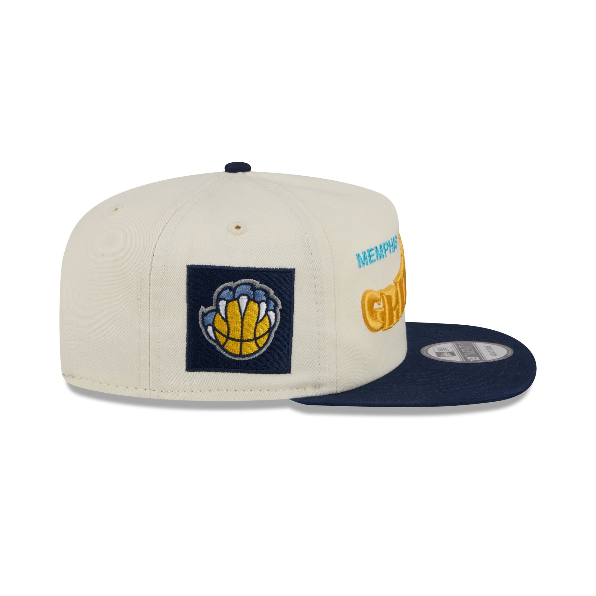 Memphis Grizzlies Conference Script Chrome White 19TWENTY Adjustable Hat