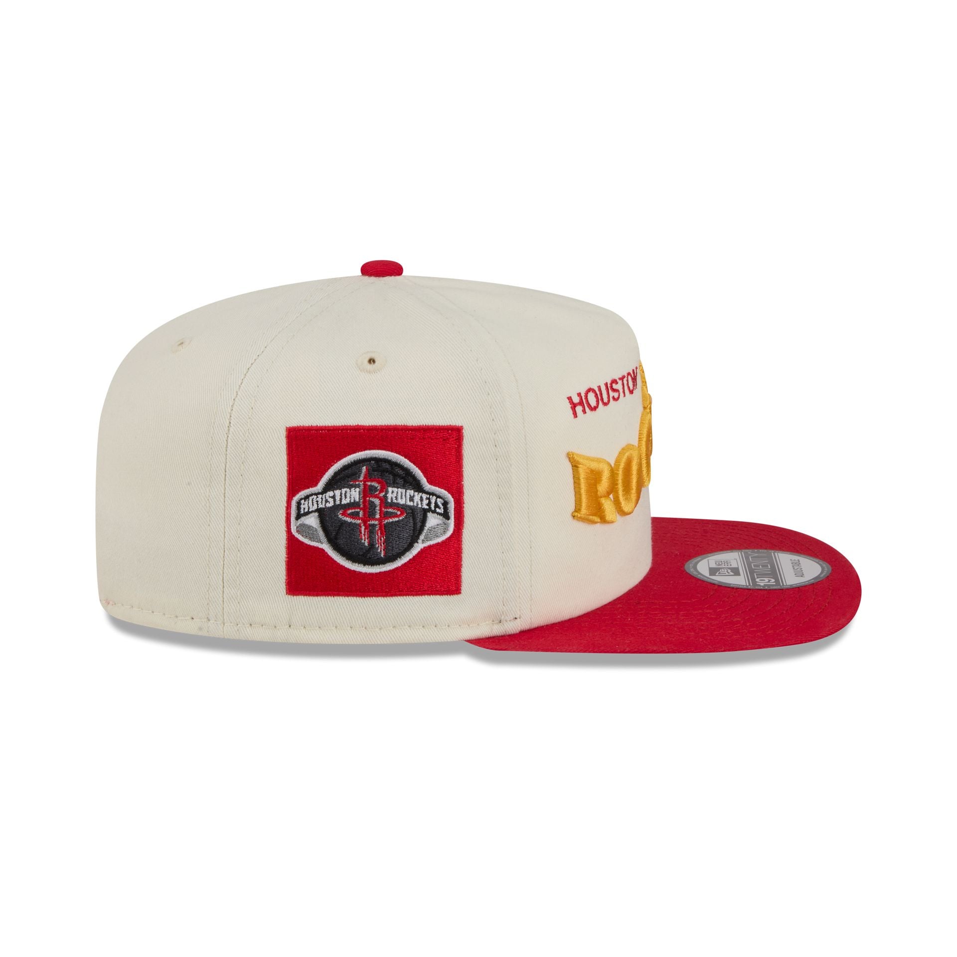 Houston Rockets Conference Script Chrome White 19TWENTY Adjustable Hat