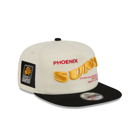 Phoenix Suns Conference Script Chrome White 19TWENTY Adjustable Hat - New Era Cap