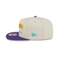Los Angeles Lakers Conference Script Chrome White 19TWENTY Adjustable Hat
