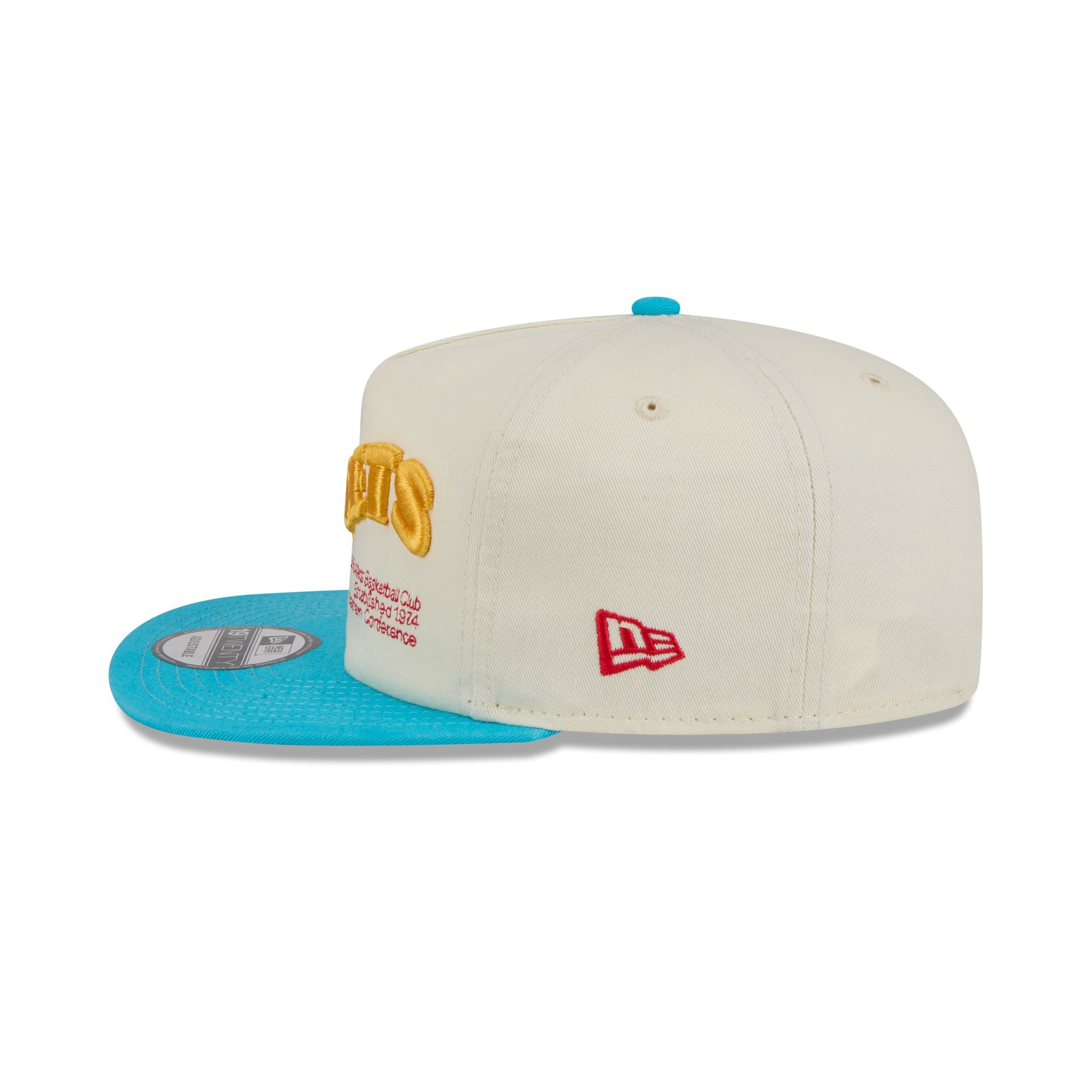 Denver Nuggets Conference Script Chrome White 19TWENTY Adjustable Hat