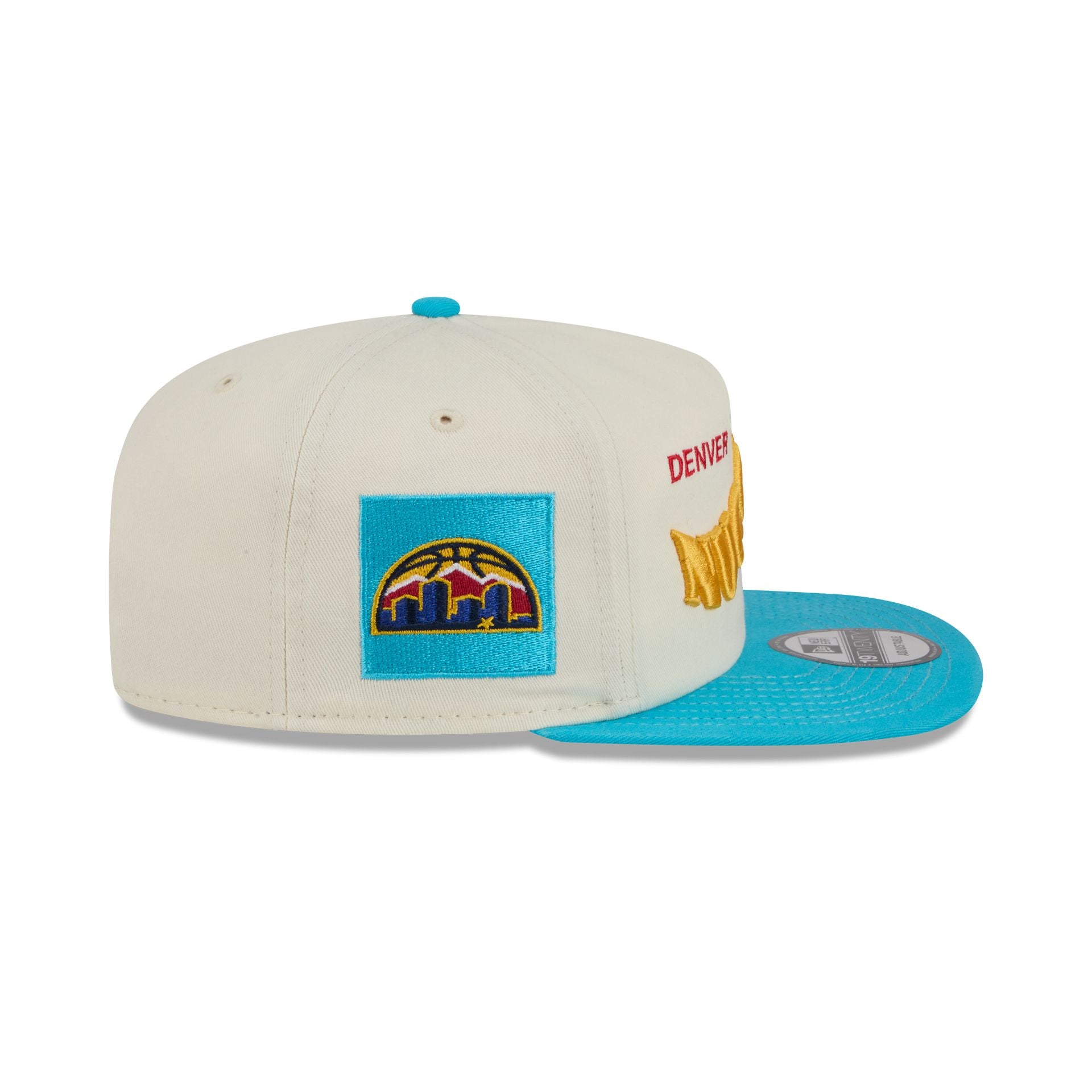 Denver Nuggets Conference Script Chrome White 19TWENTY Adjustable Hat