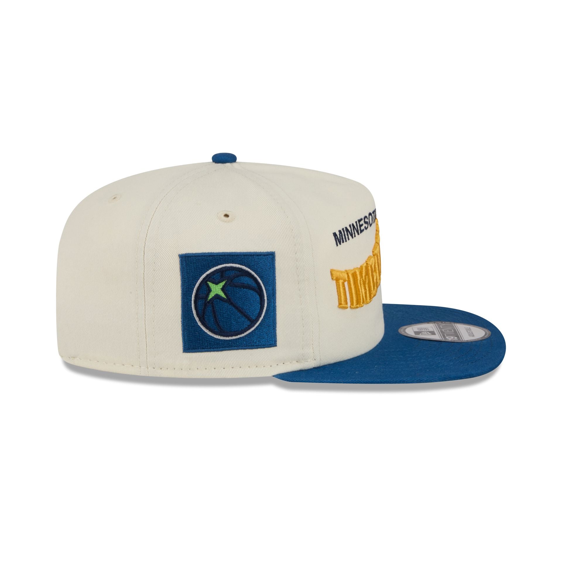 Minnesota Timberwolves Conference Script Chrome White 19TWENTY Adjustable Hat