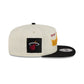 Miami Heat Conference Script Chrome White 19TWENTY Adjustable Hat