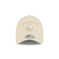 Golden State Warriors Team Logo Cream Casual Classic Adjustable Hat