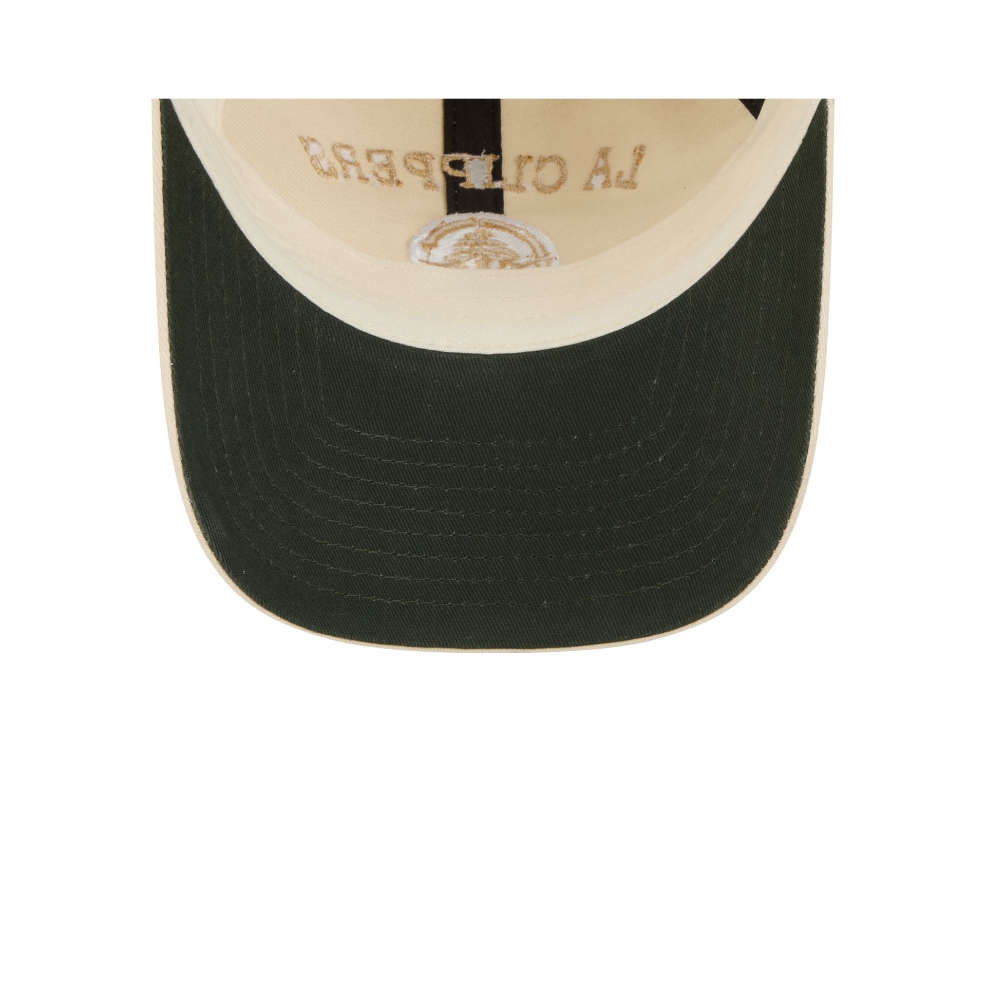 Los Angeles Clippers Team Logo Cream Casual Classic Adjustable Hat