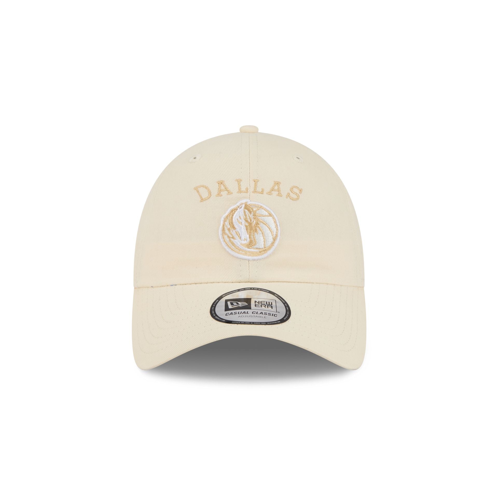 Dallas Mavericks Team Logo Cream Casual Classic Adjustable Hat