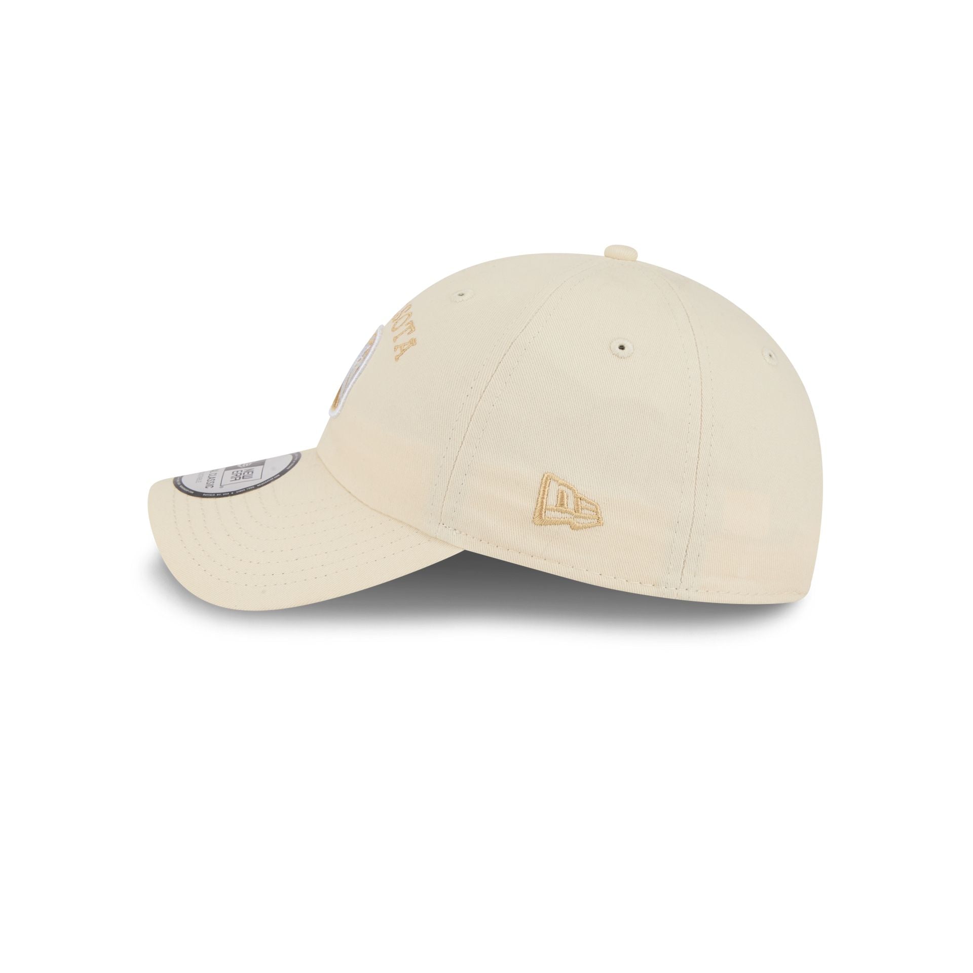 Minnesota Timberwolves Team Logo Cream Casual Classic Adjustable Hat