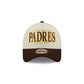 San Diego Padres Opening Day Chrome White 9FORTY A-Frame Snapback Hat