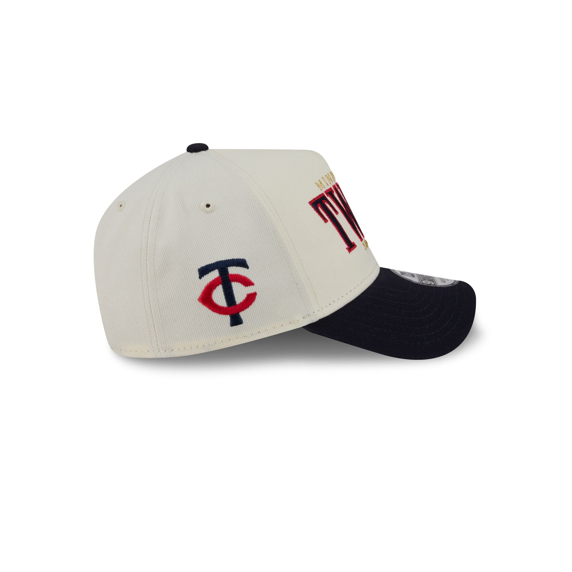 Minnesota Twins Opening Day Chrome White 9FORTY A-Frame Snapback Hat