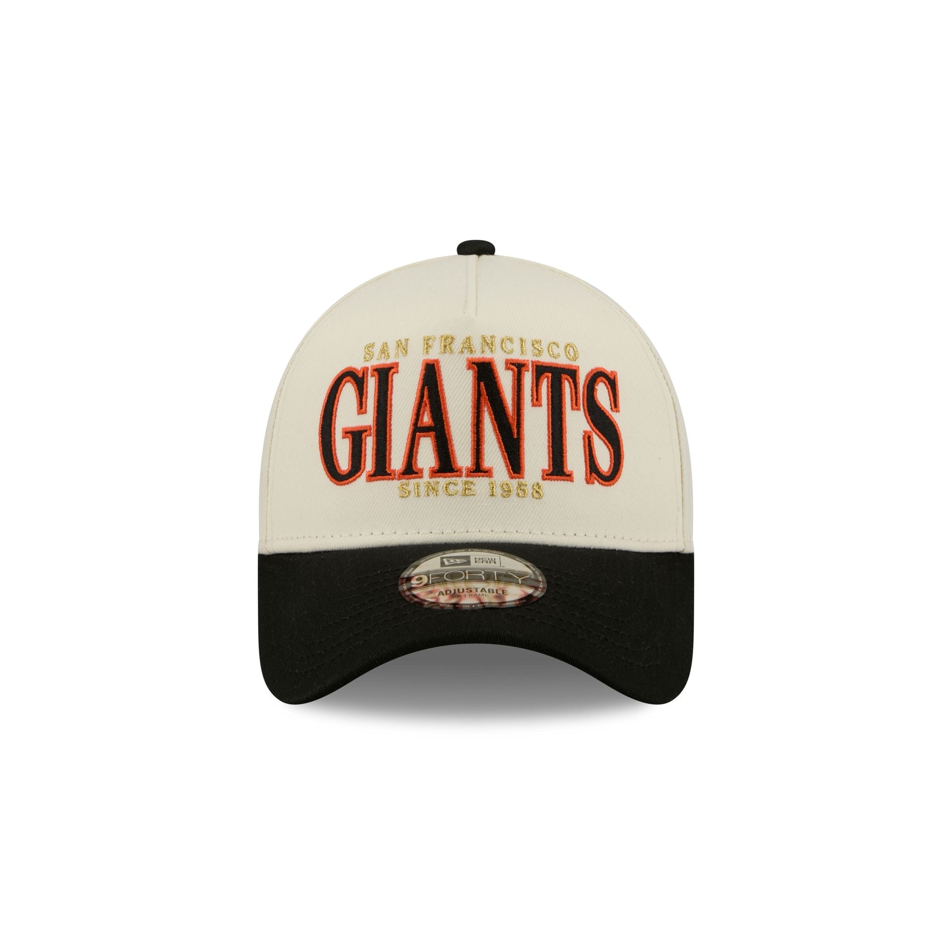 San Francisco Giants Opening Day Chrome White 9FORTY A-Frame Snapback Hat