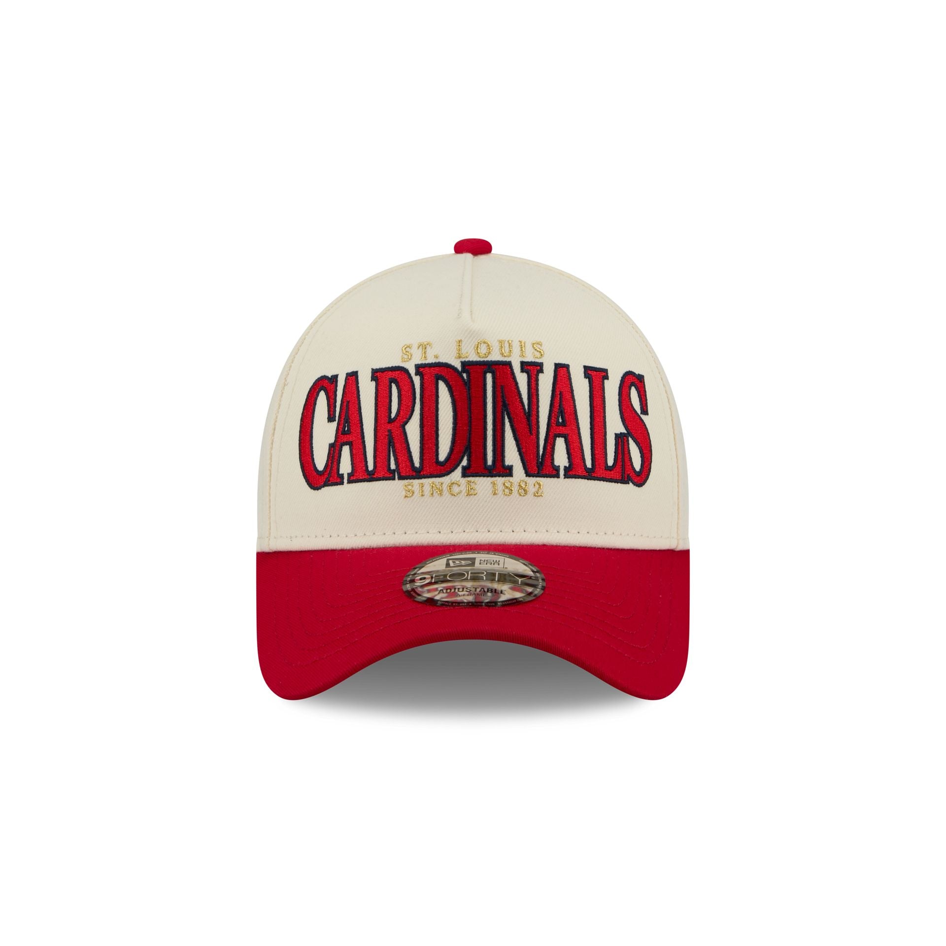 St. Louis Cardinals Opening Day Chrome White 9FORTY A-Frame Snapback Hat