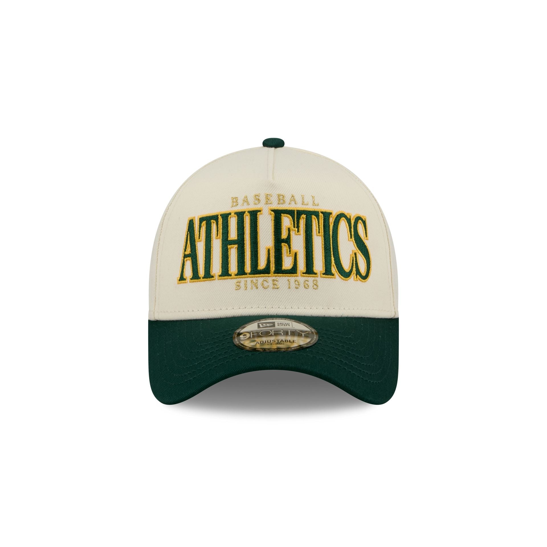Athletics Opening Day Chrome White 9FORTY A-Frame Snapback Hat