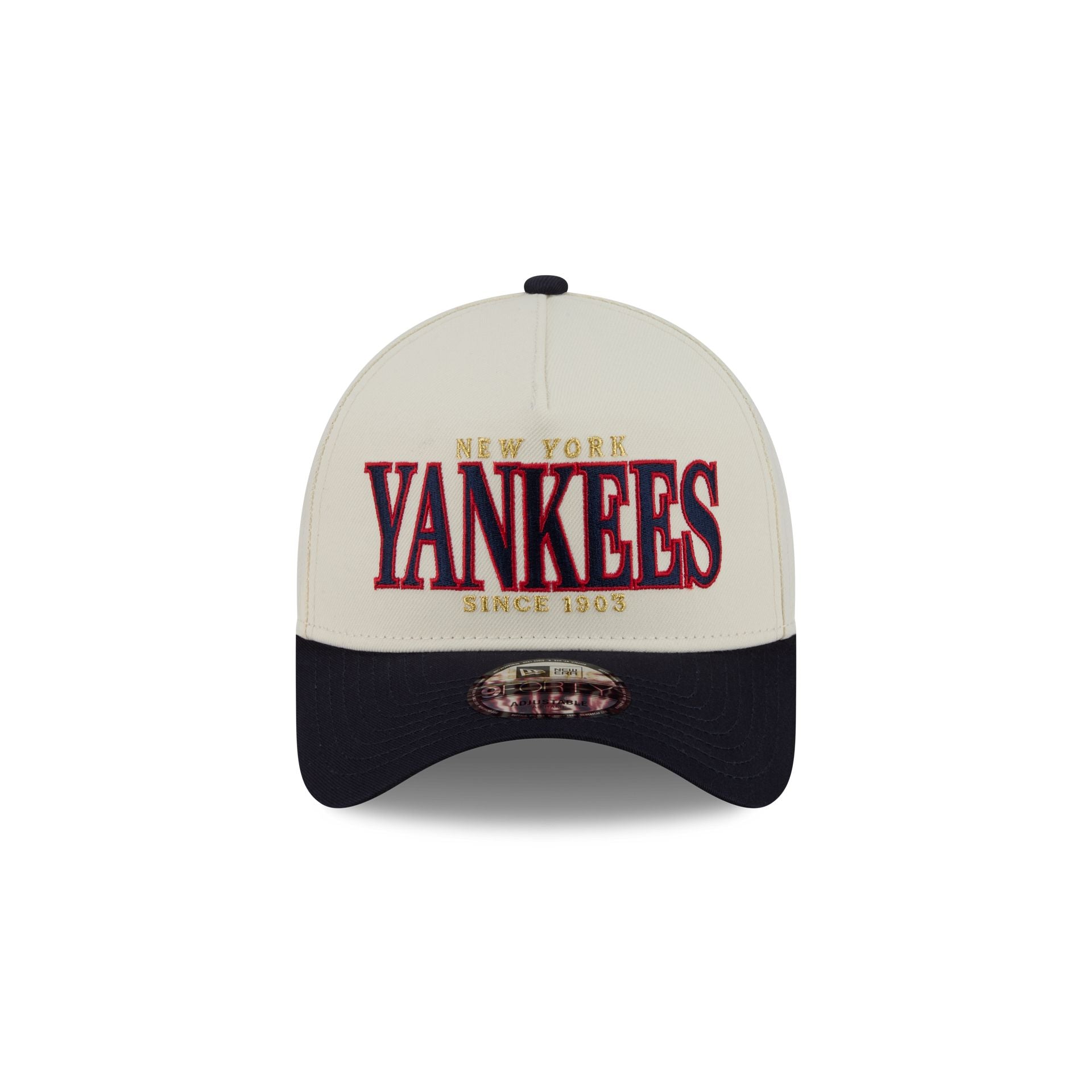 New York Yankees Opening Day Chrome White 9FORTY A-Frame Snapback Hat
