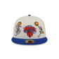 Space Jam x New York Knicks Tune Squad Chrome White 59FIFTY Fitted Hat