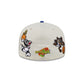 Space Jam x New York Knicks Tune Squad Chrome White 59FIFTY Fitted Hat