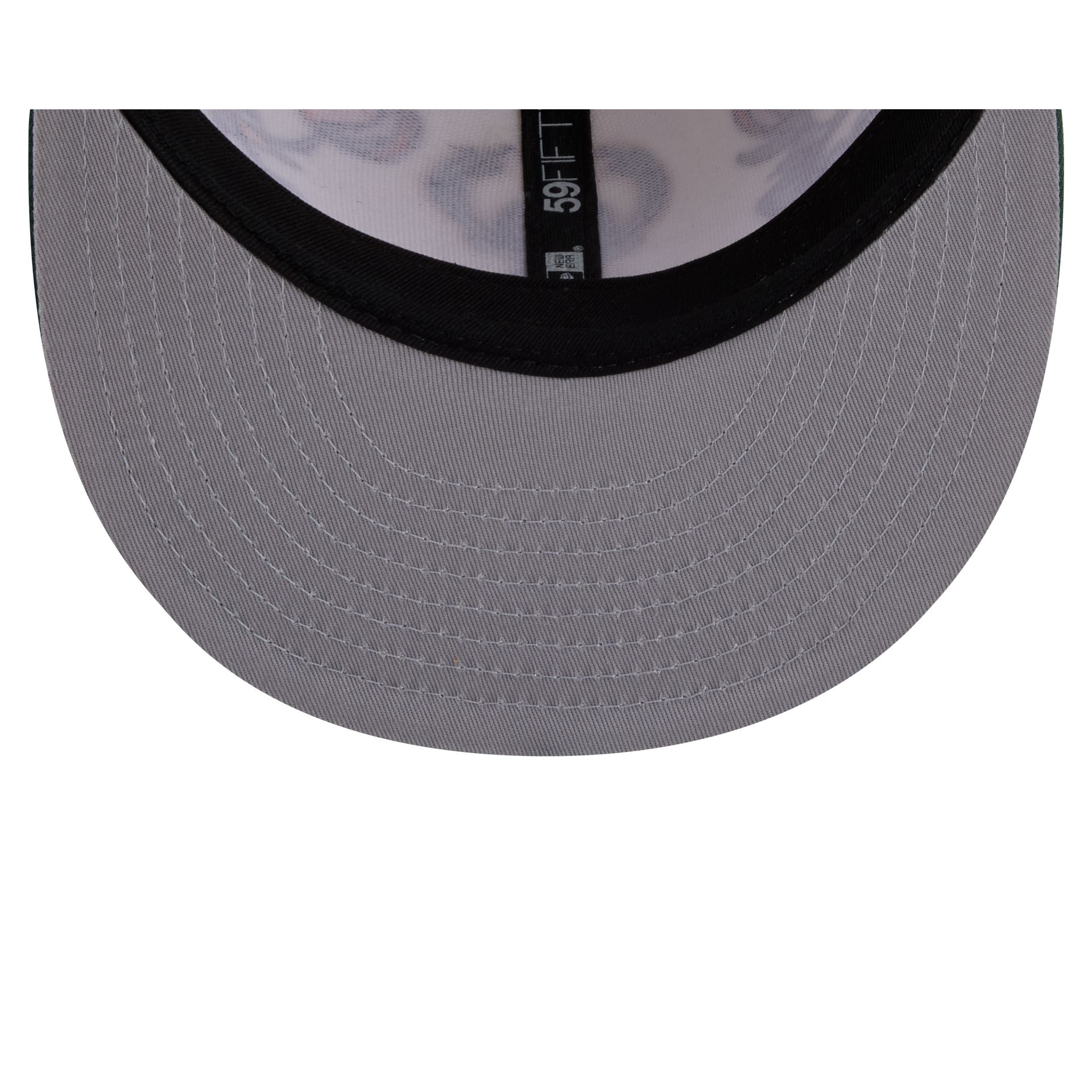 Space Jam x Milwaukee Bucks Tune Squad Chrome White 59FIFTY Fitted Hat