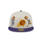 Space Jam x Phoenix Suns Tune Squad Chrome White 59FIFTY Fitted Hat