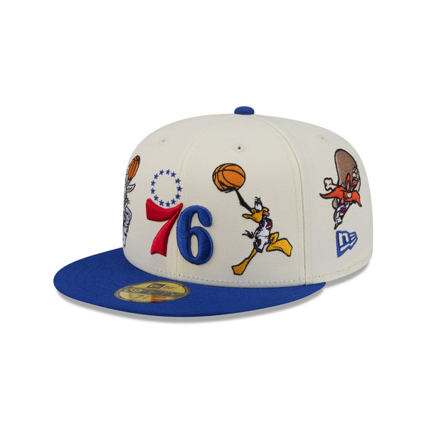 Space Jam x Philadelphia 76ers Tune Squad Chrome White 59FIFTY