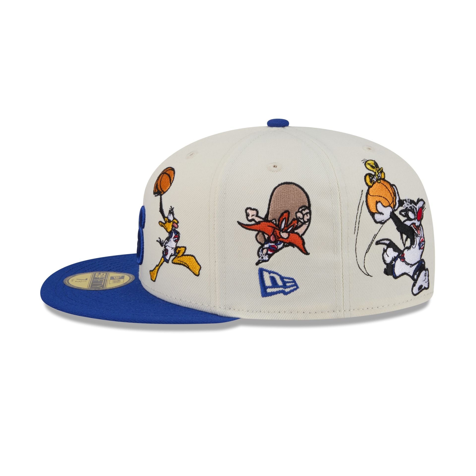 Space Jam x Philadelphia 76ers Tune Squad Chrome White 59FIFTY