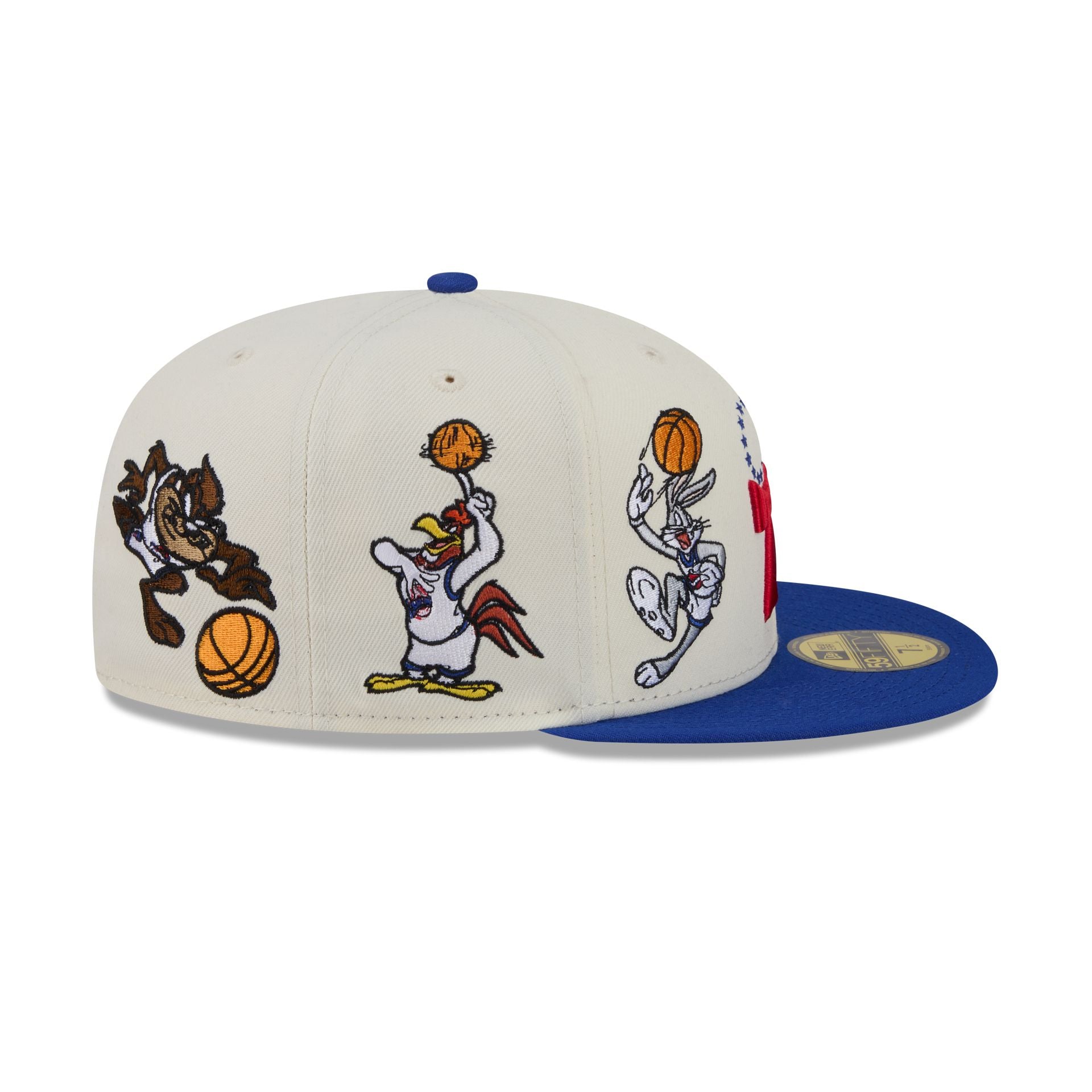 Space Jam x Philadelphia 76ers Tune Squad Chrome White 59FIFTY