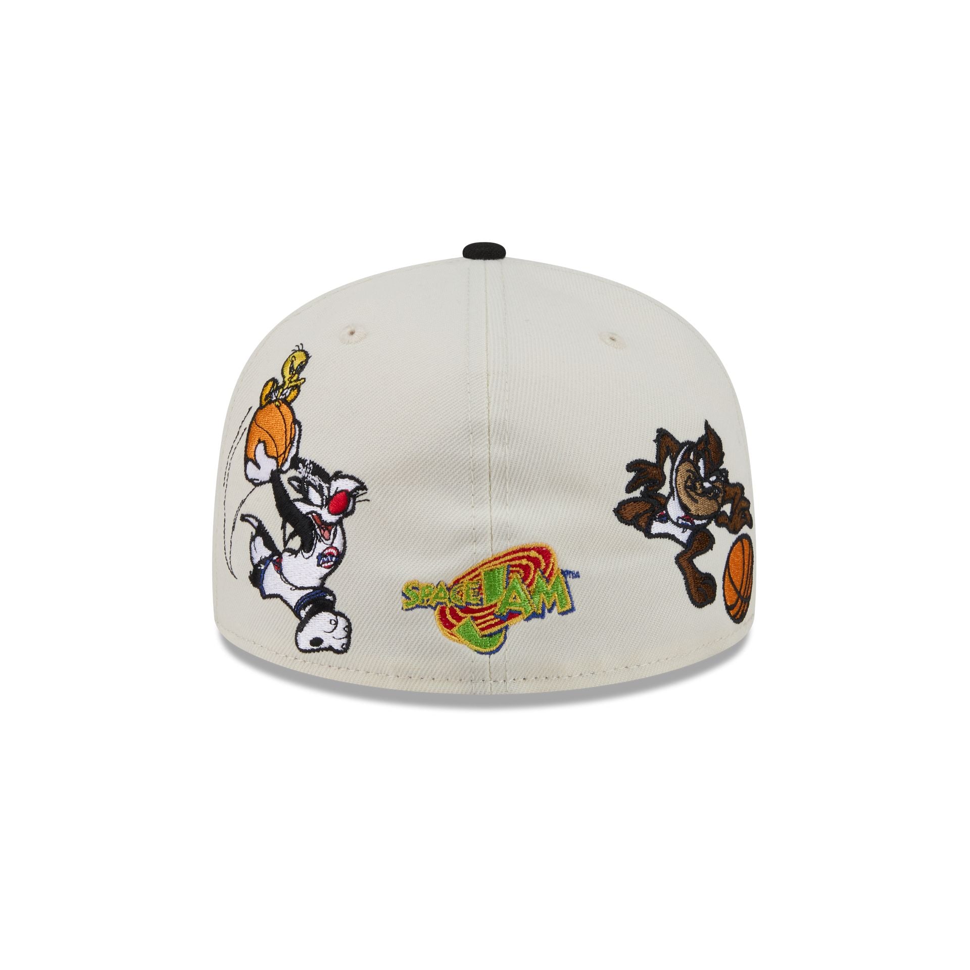 Space Jam x Chicago Bulls Tune Squad Chrome White 59FIFTY Fitted Hat