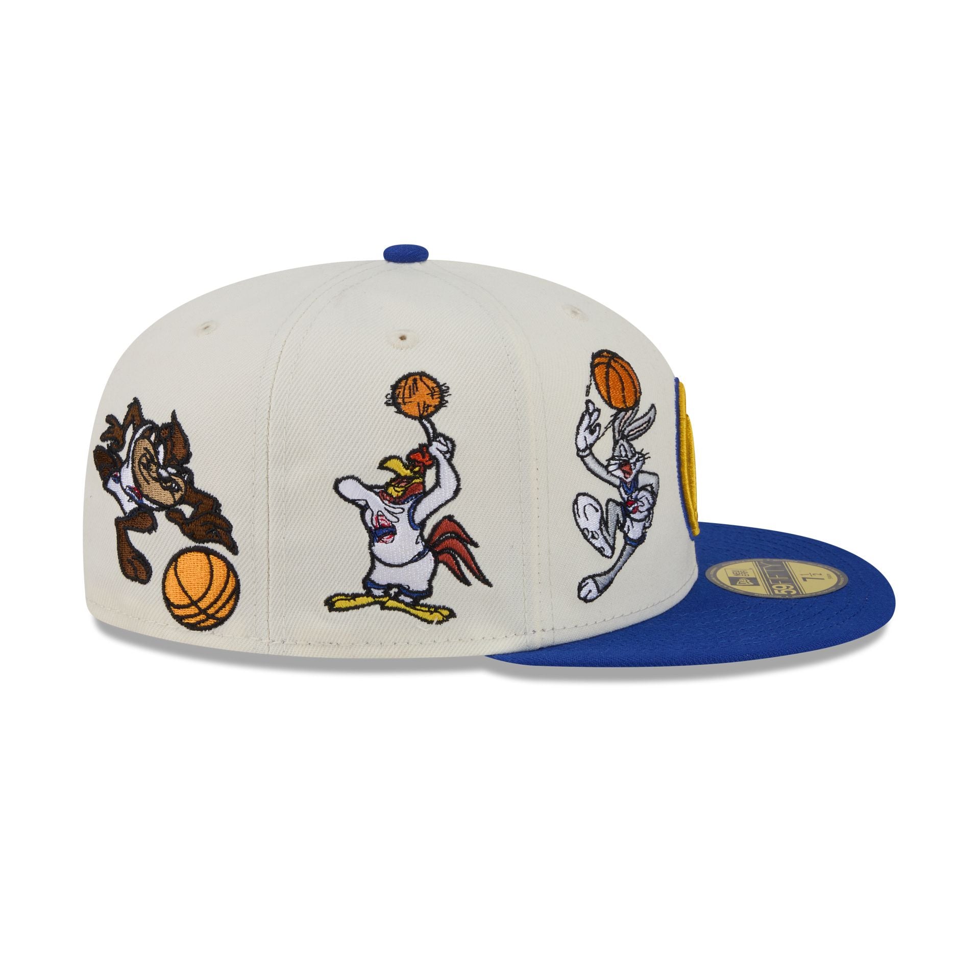 Space Jam x Golden State Warriors Tune Squad Chrome White 59FIFTY