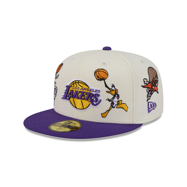 Space Jam x Los Angeles Lakers Tune Squad Chrome White 59FIFTY