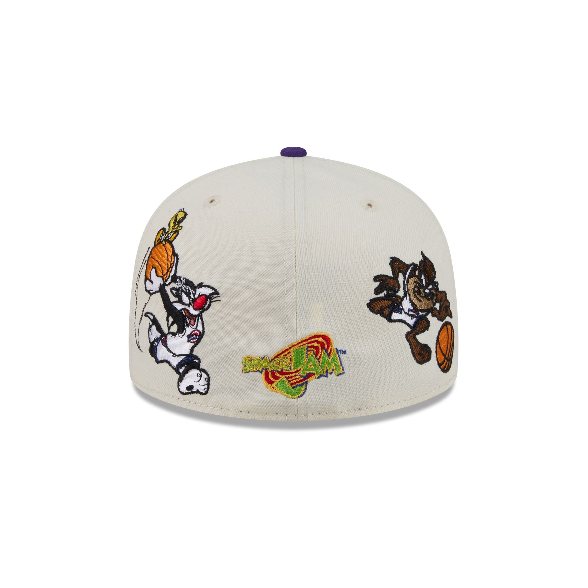 Space Jam x Los Angeles Lakers Tune Squad Chrome White 59FIFTY Fitted Hat