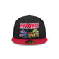 Space Jam x Miami Heat Monstars Black 59FIFTY Fitted Hat