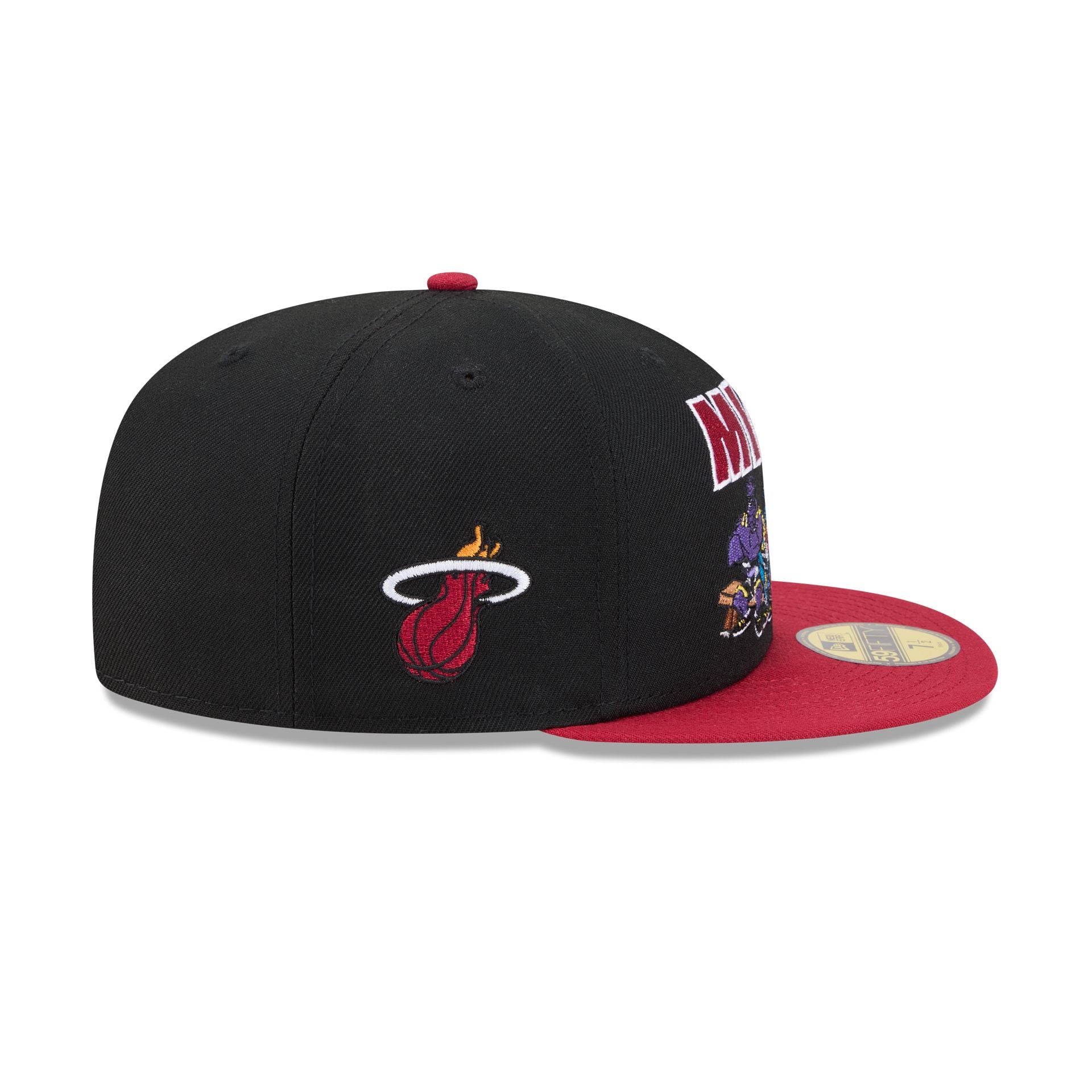 Space Jam x Miami Heat Monstars Black 59FIFTY Fitted Hat – New Era Cap