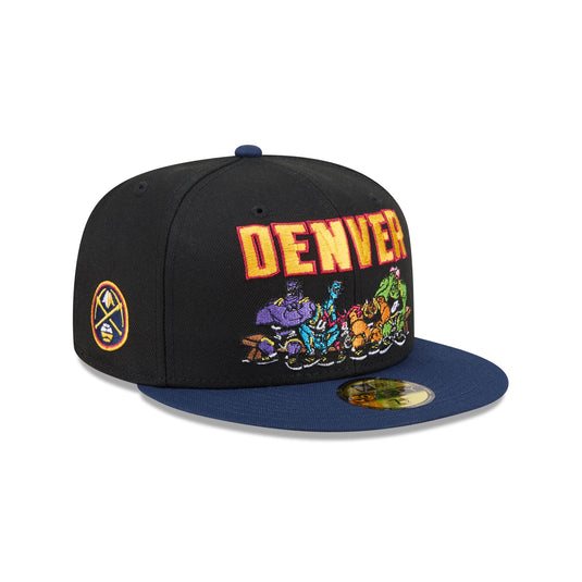 Space Jam x Denver Nuggets Monstars Black 59FIFTY Fitted Hat - New Era Cap