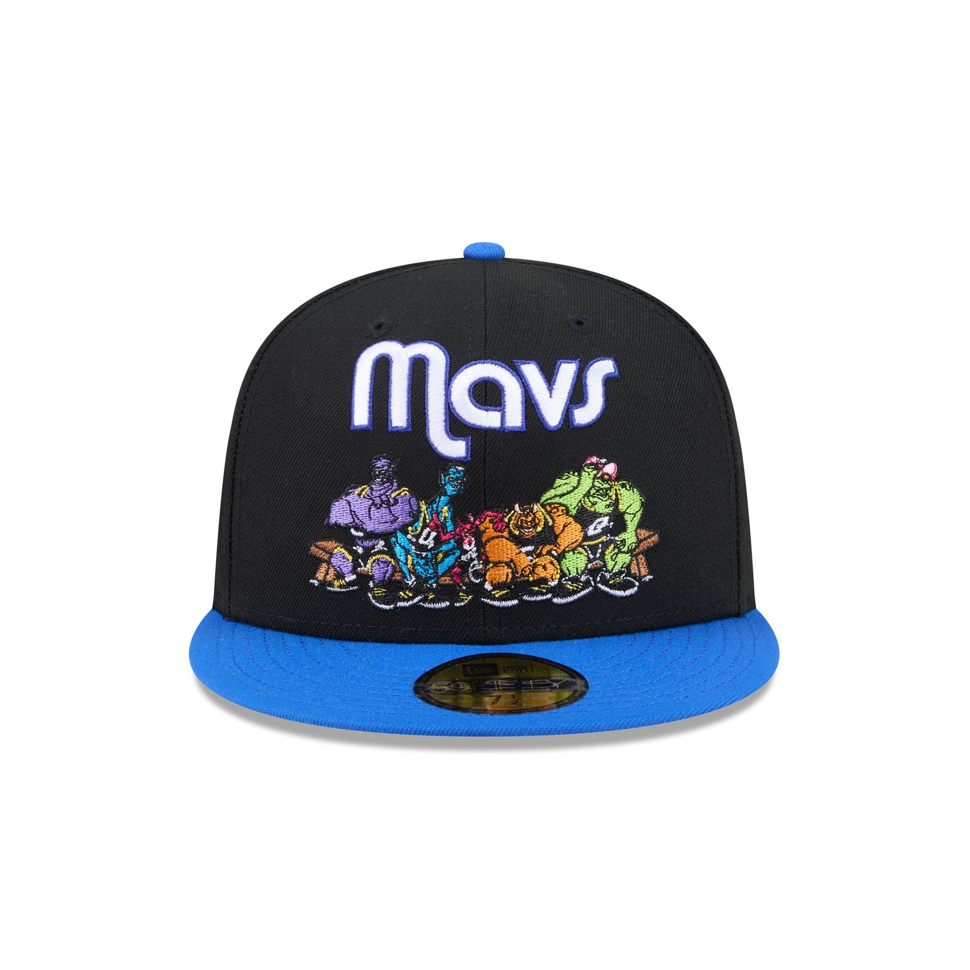 Space Jam x Dallas Mavericks Monstars Black 59FIFTY Fitted Hat