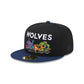 Space Jam x Minnesota Timberwolves Monstars Black 59FIFTY Fitted Hat